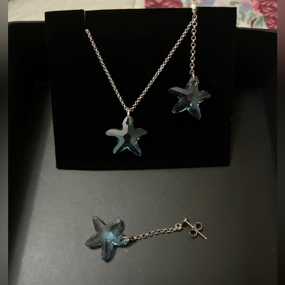 Star Necklace & Earring Set - Picture 1 of 2